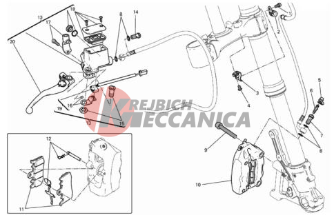 FRONT BRAKE SYSTEM