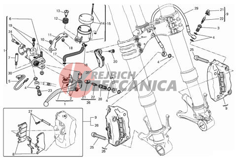 FRONT BRAKE SYSTEM