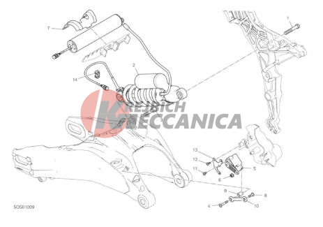 REAR SHOCK ABSORBER