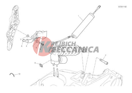 REAR SHOCK ABSORBER