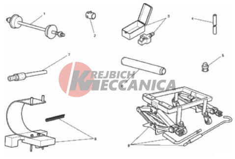 WORKSHOP SERVICE TOOLS, FRAME