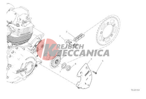 FRONT SPROCKET - CHAIN