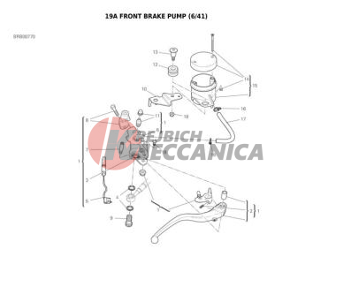 FRONT BRAKE PUMP