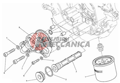 FILTERS AND OIL PUMP