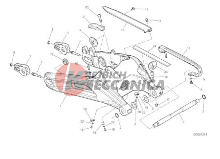 REAR SWINGING ARM