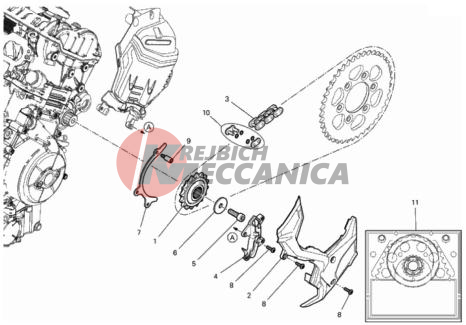FRONT SPROCKET - CHAIN