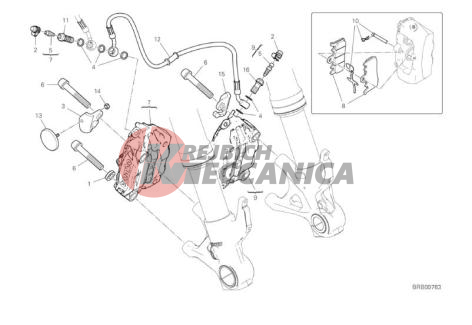 20B FRONT BRAKE SYSTEM