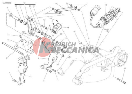REAR SHOCK ABSORBER