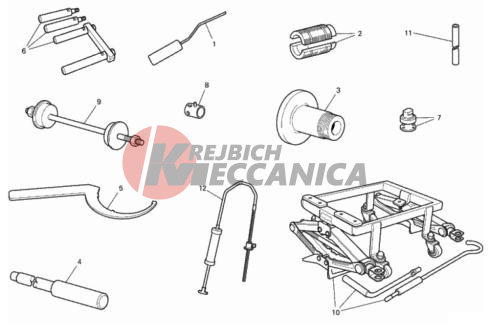 WORKSHOP SERVICE TOOLS (FRAME)