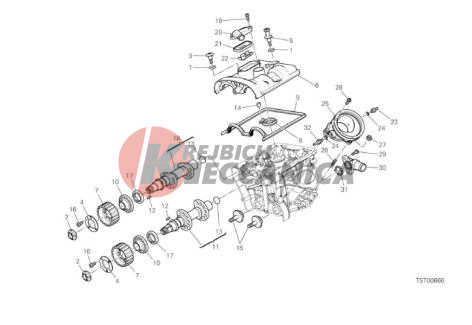VERTICAL CYLINDER HEAD - TIMING