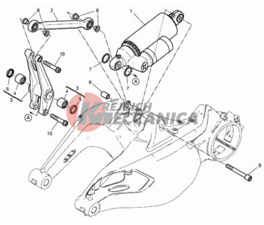 REAR SHOCK ABSORBER