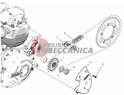FRONT SPROCKET - CHAIN