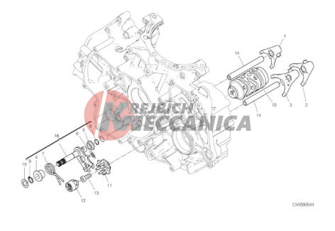02A SHIFT CAM - FORK