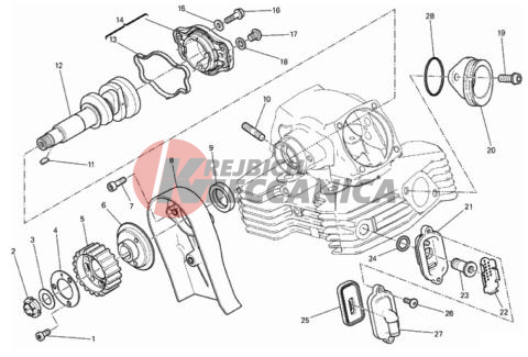 VERTICAL CYLINDER HEAD - TIMING