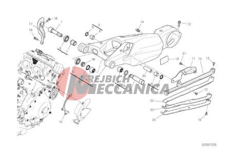 REAR SWINGING ARM