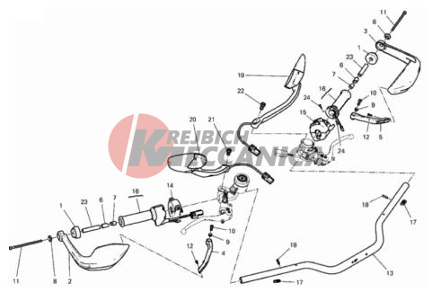 HANDLEBAR AND CONTROLS