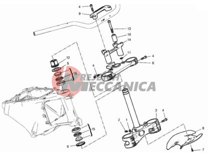 STEERING HEAD BASE ASSEMBLY