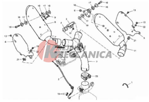 EXHAUST SILENCER