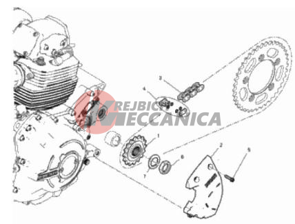 FRONT SPROCKET - CHAIN