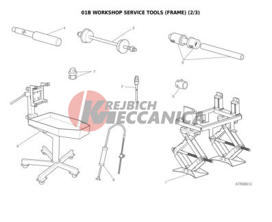 WORKSHOP SERVICE TOOLS (FRAME)