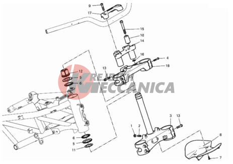 STEERING HEAD BASE ASSEMBLY