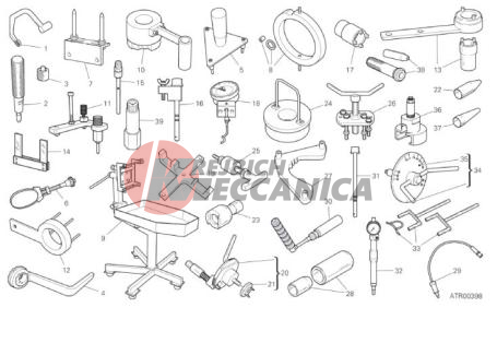 WORKSHOP SERVICE TOOLS, ENGINE