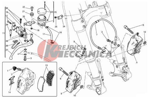 FRONT BRAKE SYSTEM