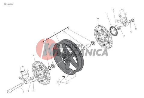 28A FRONT WHEEL