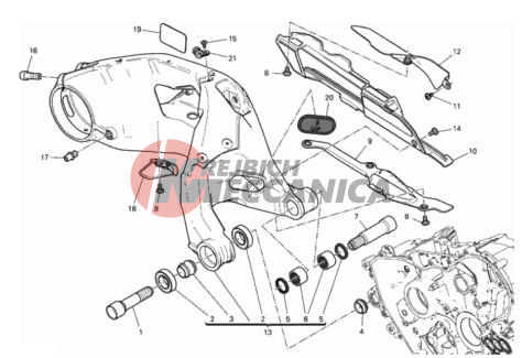 REAR SWINGING ARM