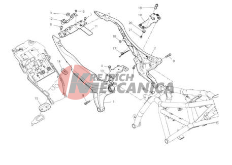 REAR FRAME COMP.