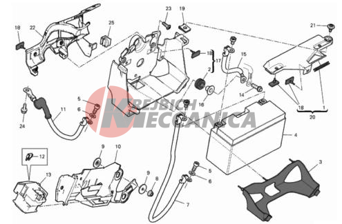 BATTERY HOLDER