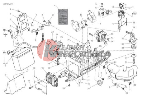 BATTERY HOLDER