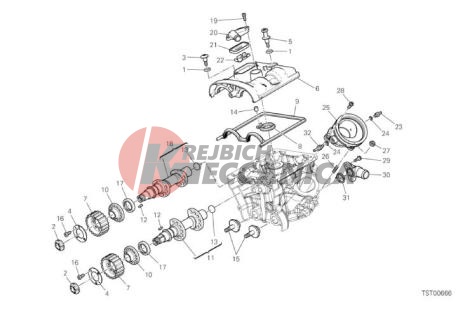 VERTICAL CYLINDER HEAD - TIMING