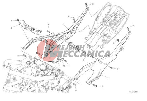 REAR FRAME COMP.