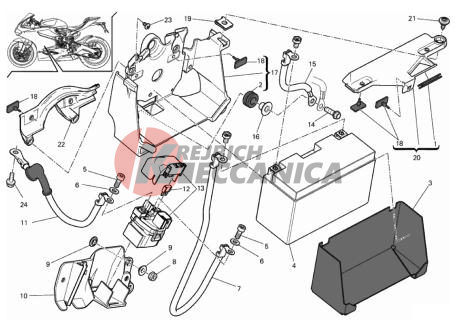 BATTERY HOLDER