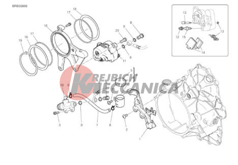 20D REAR BRAKE SYSTEM