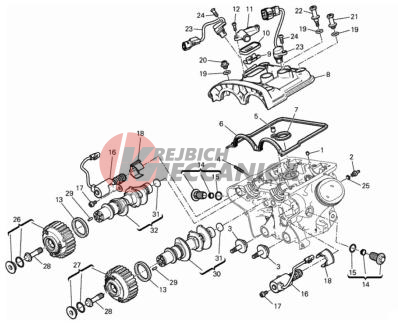 VERTICAL CYLINDER HEAD - TIMING