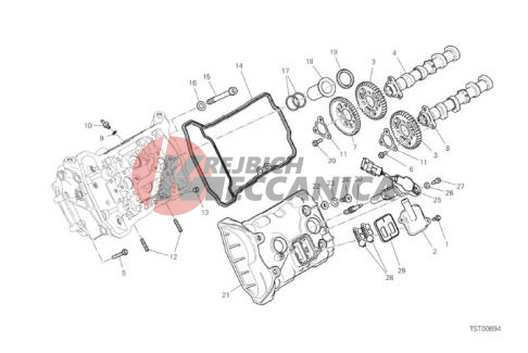FRONT HEAD - TIMING SYSTEM
