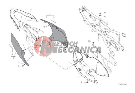 36D REAR FAIRING