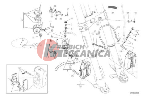 FRONT BRAKE SYSTEM
