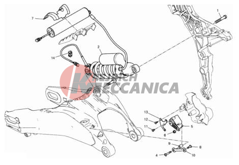 REAR SHOCK ABSORBER