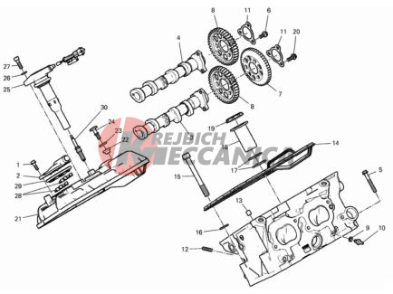 REAR HEAD - TIMING SYSTEM