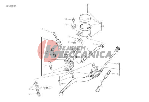 FRONT BRAKE PUMP