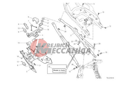 REAR FRAME COMP.