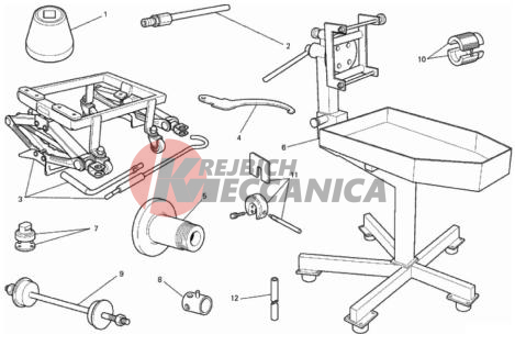 WORKSHOP SERVICE TOOLS (FRAME)