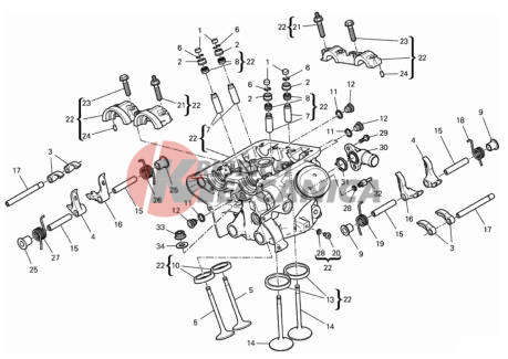 VERTICAL CYLINDER HEAD