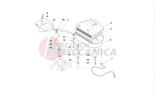 AIR INDUCTIO AND OIL VENT