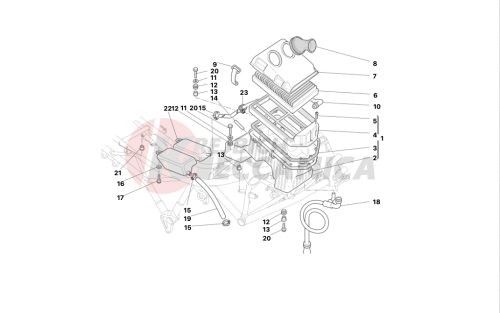 AIR INDUCTIO AND OIL VENT