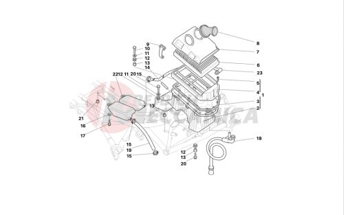 AIR INDUCTIO AND OIL VENT