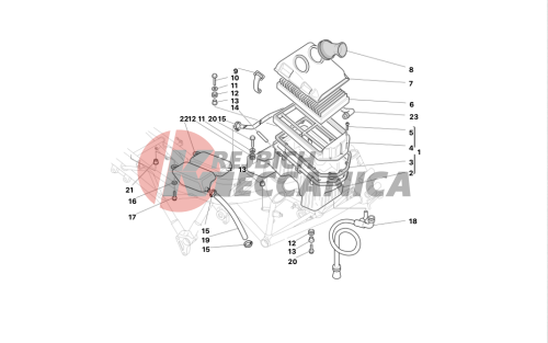 AIR INDUCTIO AND OIL VENT